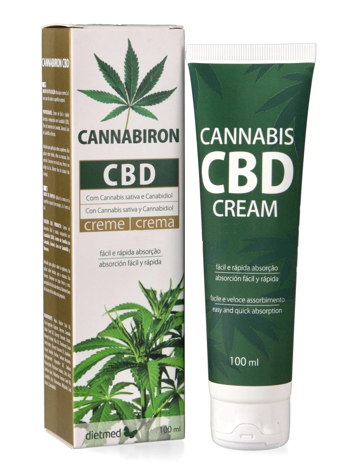 Crema Mani Cannabiron CBD 100ml