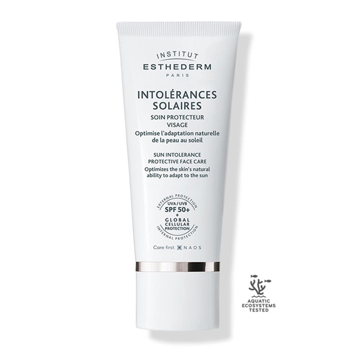 Intolerances Solaires Soin Protecteur Visage ESTHEDERM 50ml