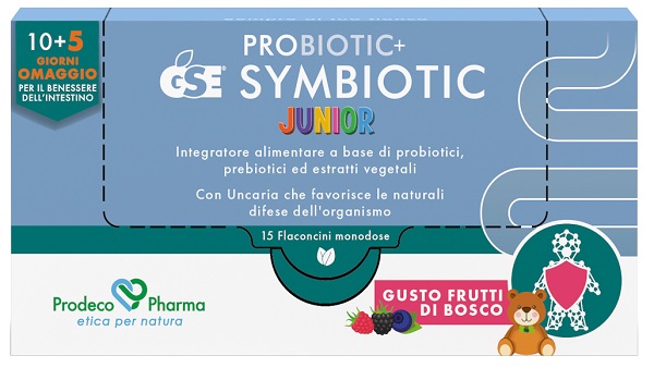 GSE Symbiotic Junior Probiotic+ 15 Flaconcini