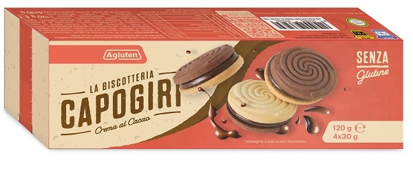 CAPOGIRI Crema Cacao Agluten 120g