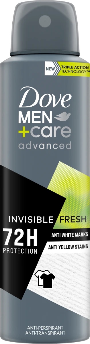 Deodorante Spray Invisible Fresh Men Care Dove 150ml