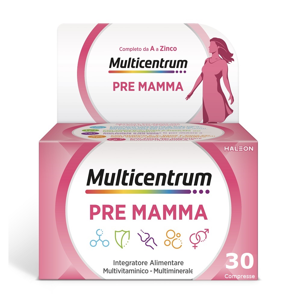 Multicentrum Pre Mamma Integratore Alimentare 30 Compresse