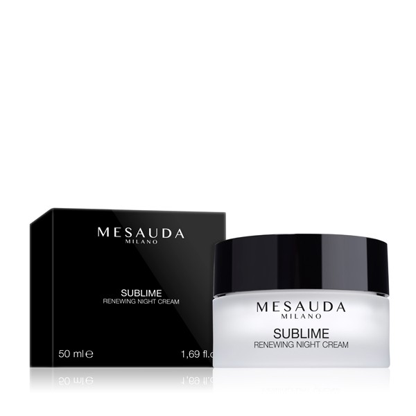 Mesauda Sublime Renewing Night Cream Crema Viso Notte Anti-Età Al Retinolo 50ml