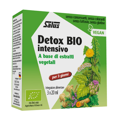 Salus Detox Bio Intensivo Integratore Alimentare 3x20ml
