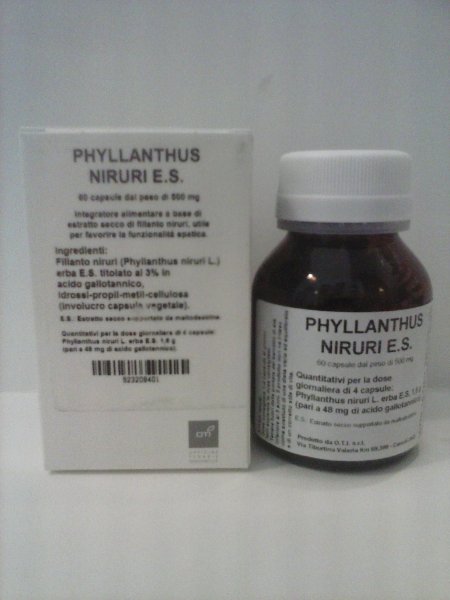 OTI Phyllanthus Niruri E.S. Integratore Alimentare 60 Capsule