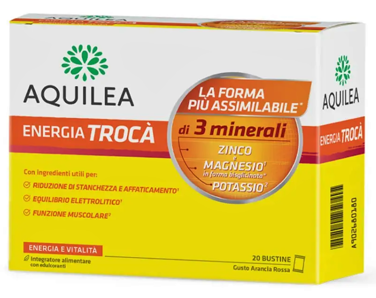 Energia Trocà Arancia Rossa Aquilea 20 Bustine