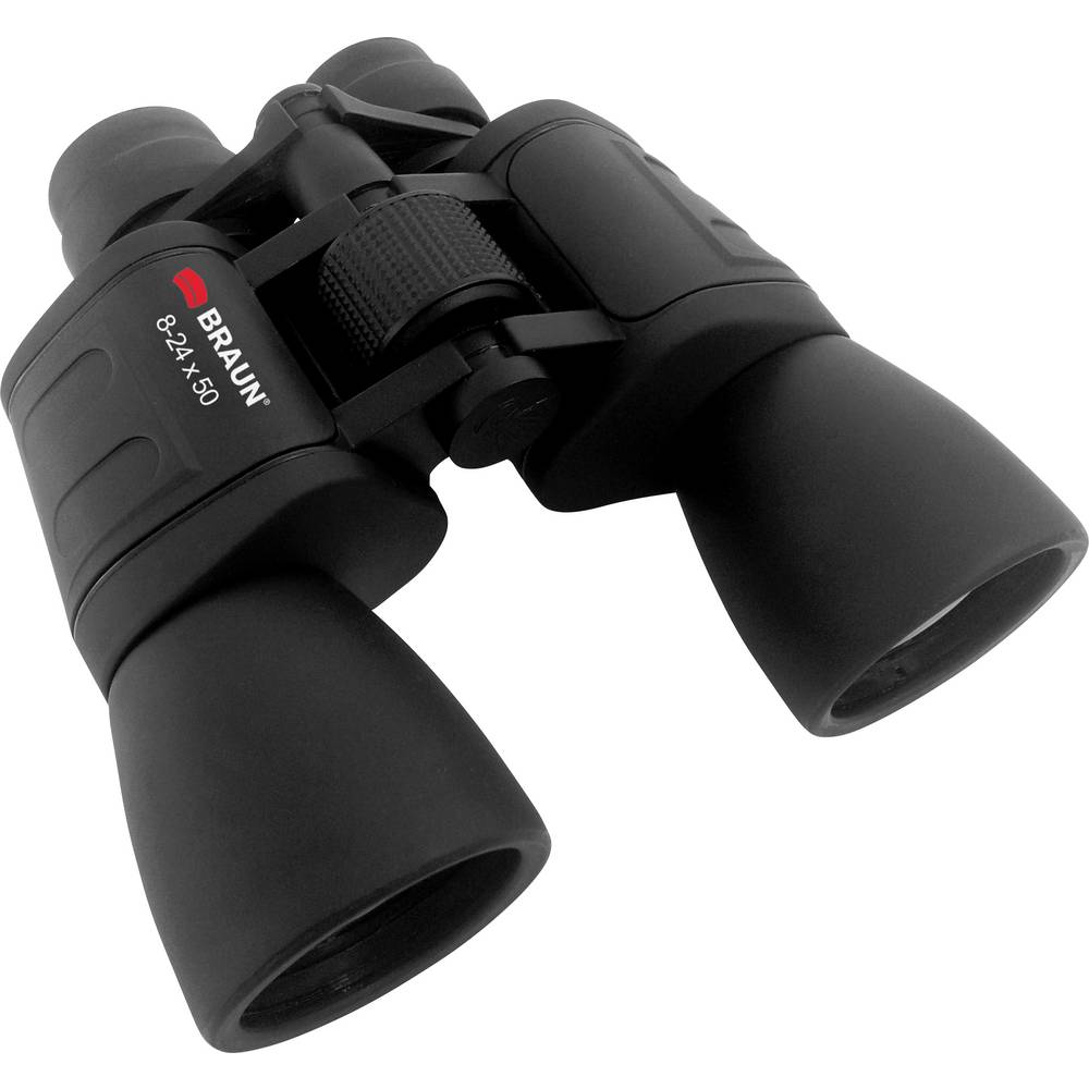 Braun Phototechnik Binocolo zoom 20168 8 - 24 x 50 mm Prismi di porro Nero 20168