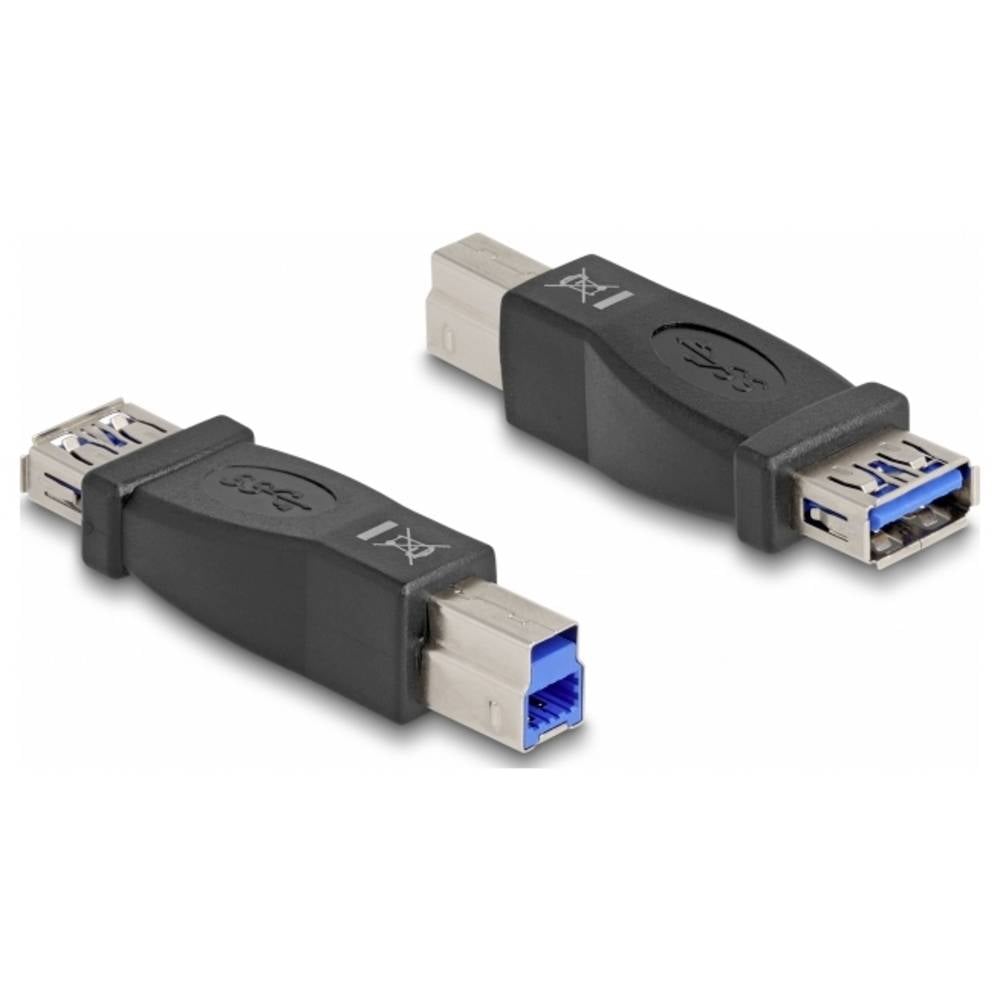 Delock USB Adattatore [1x Spina USB - 1x Presa USB-A completamente schermata] 65179