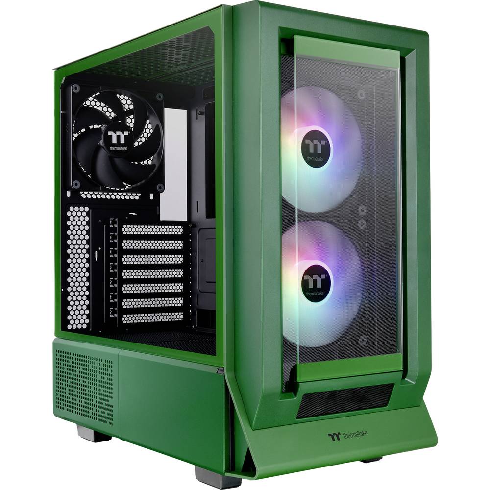 Thermaltake Ceres 350 MX Racing Green Midi-Tower PC Case Verde