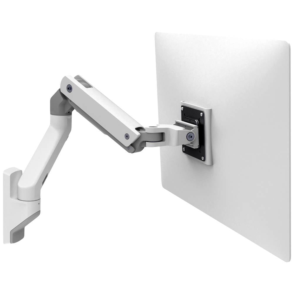 Ergotron HX Arm Wall Mount 1 parte Supporto a muro per monitor 38,1 cm (15) - 124,5 cm (49) Bianco Ruotabile, Regolabile in altezza, Inclinabile, Gire
