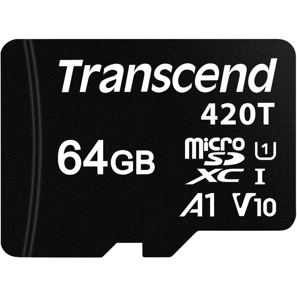 Transcend TS64GUSD420T Scheda microSD 64 GB Class 10 UHS-I