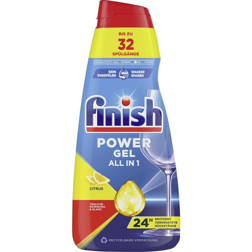 Finish Concentrato detergente Power Gel Citrus 495083900 3286709 650 ml