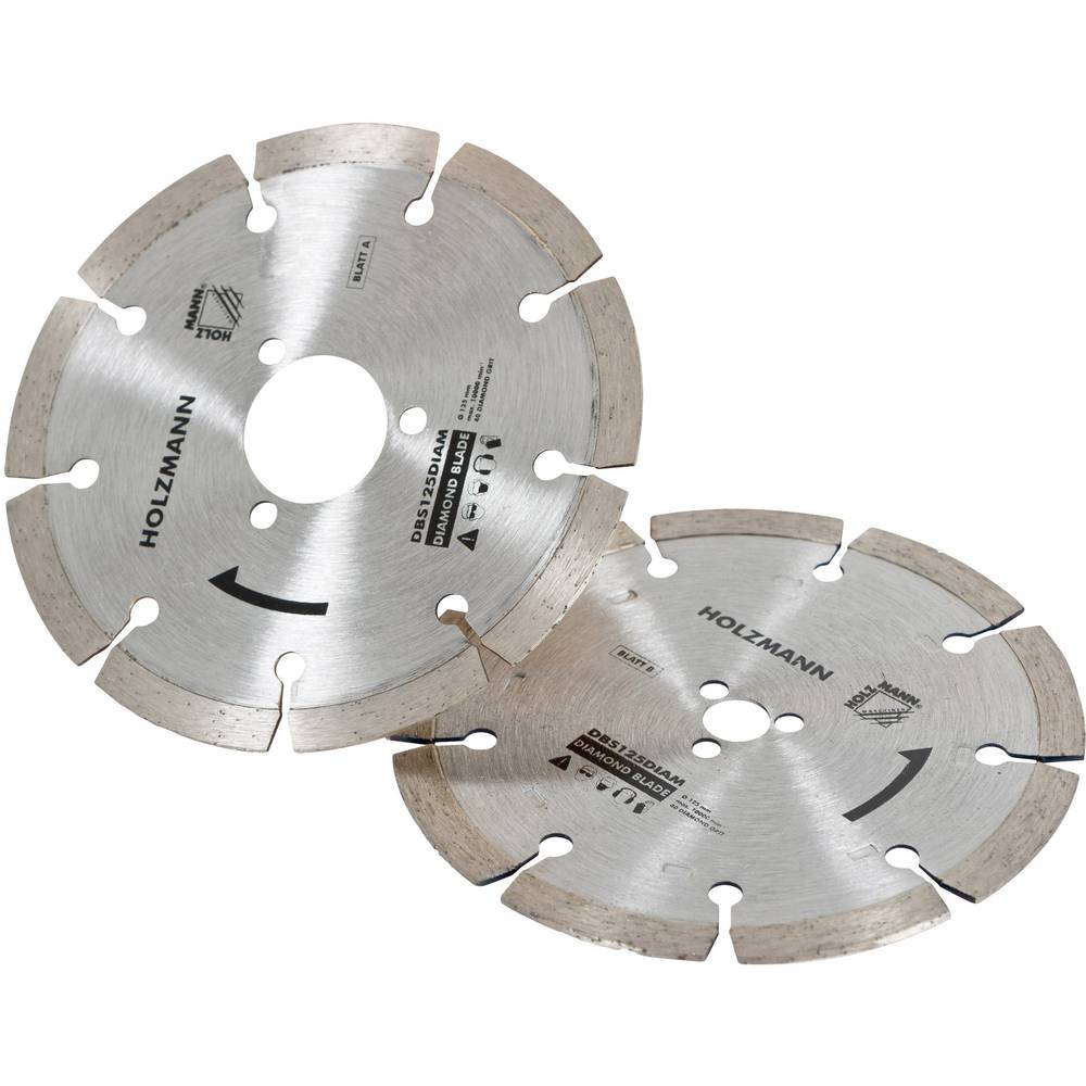 Lama di ricambio diamantata 2 pz. Holzmann Maschinen DBS125DIAM