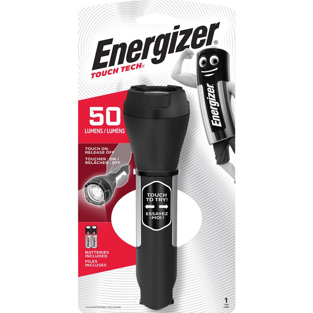 Energizer Touch Tech LED (monocolore) Torcia tascabile a batteria 50 lm 20 h 168 g