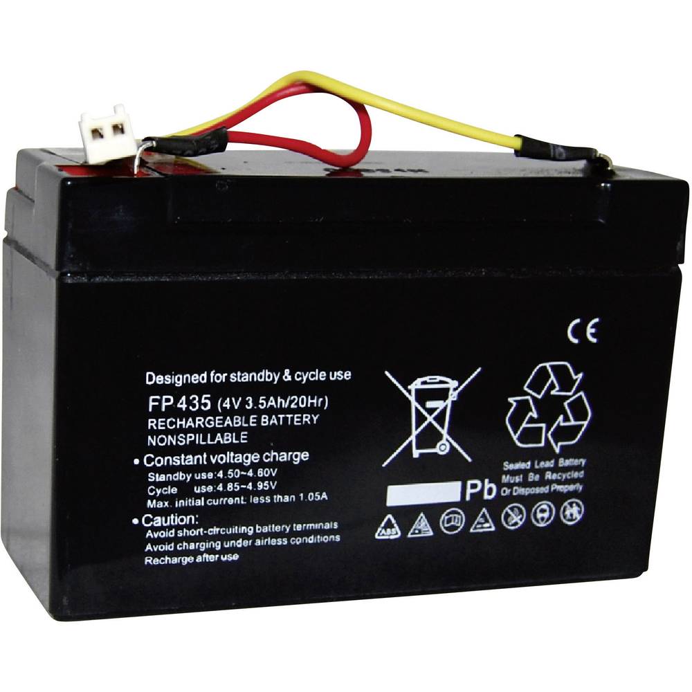 Batteria ricaricabile torcia portatile Beltrona Sostituisce la batteria originale (originale) HB90A 4 V 3400 mAh