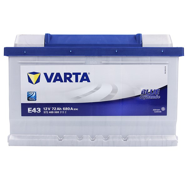 Varta Blue Dynamic 278X175X175 Ah 72 Sigla E43 572409068