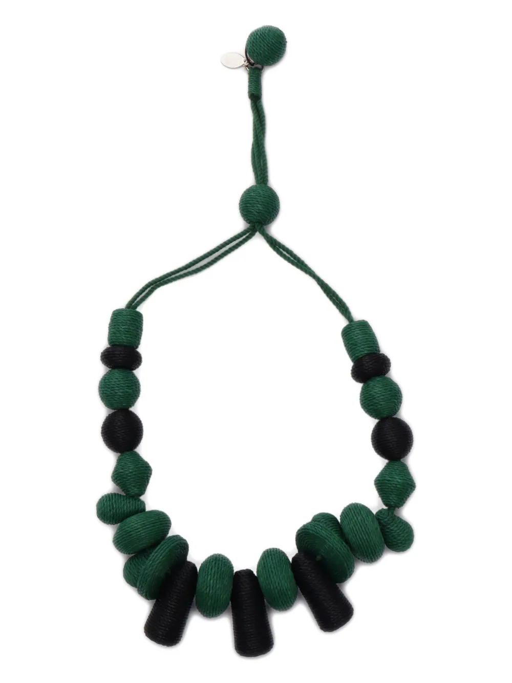 Weekend Max Mara Collana Soraia con perline - Verde