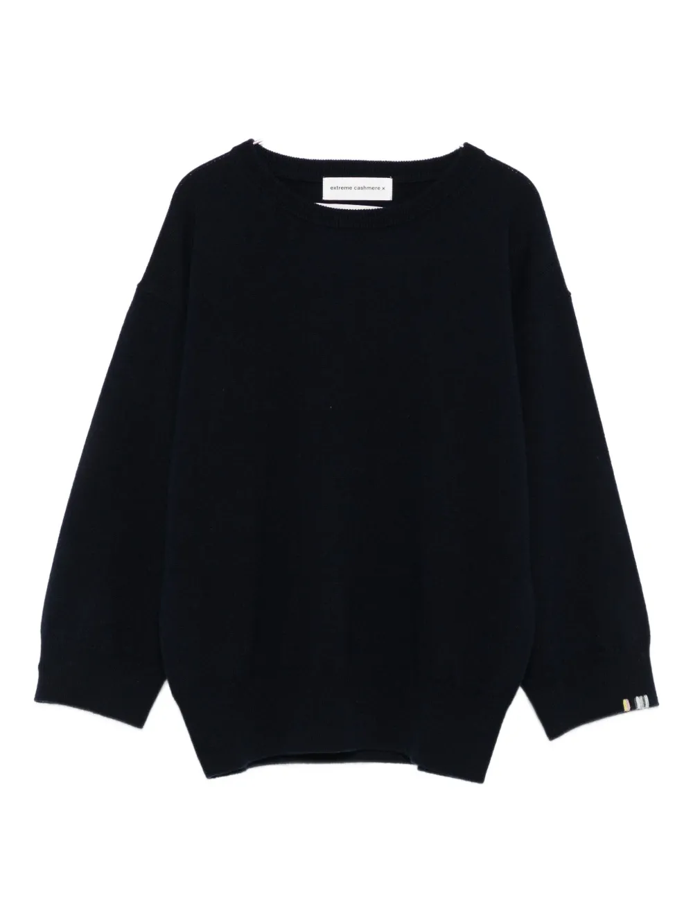 extreme cashmere long-sleeve cashmere sweater - Blu