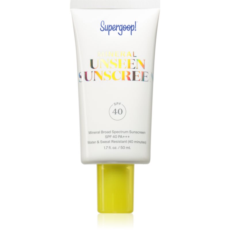 Supergoop! Mineral Unseen Sunscreen Crema Abbronzante Minerale Spf 40 50 Ml