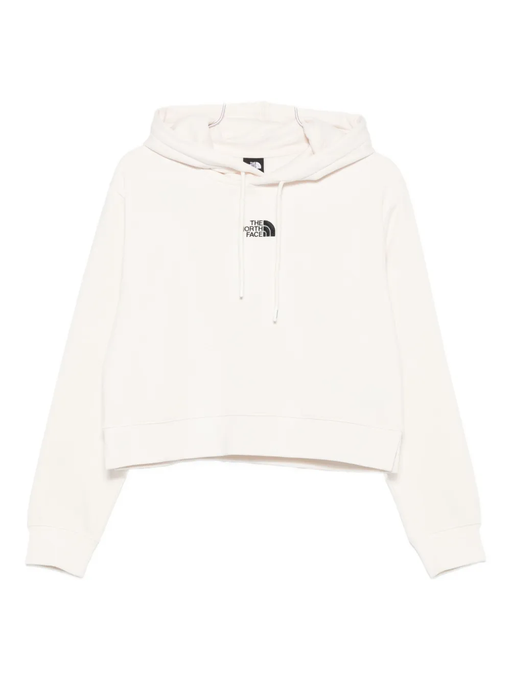 The North Face logo-embroidered hoodie - Toni neutri