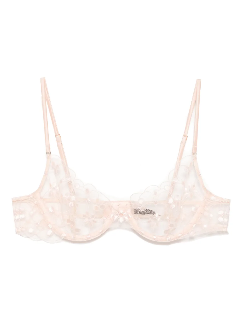 Kiki de Montparnasse rosette demi bra - Toni neutri
