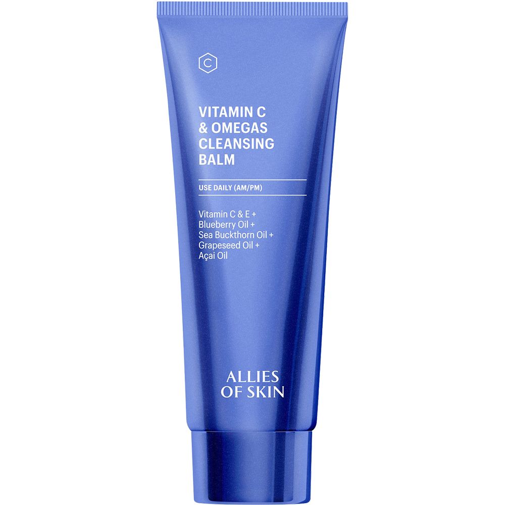ALLIES OF SKIN Balsamo detergente viso con vitamina C e omega per pell