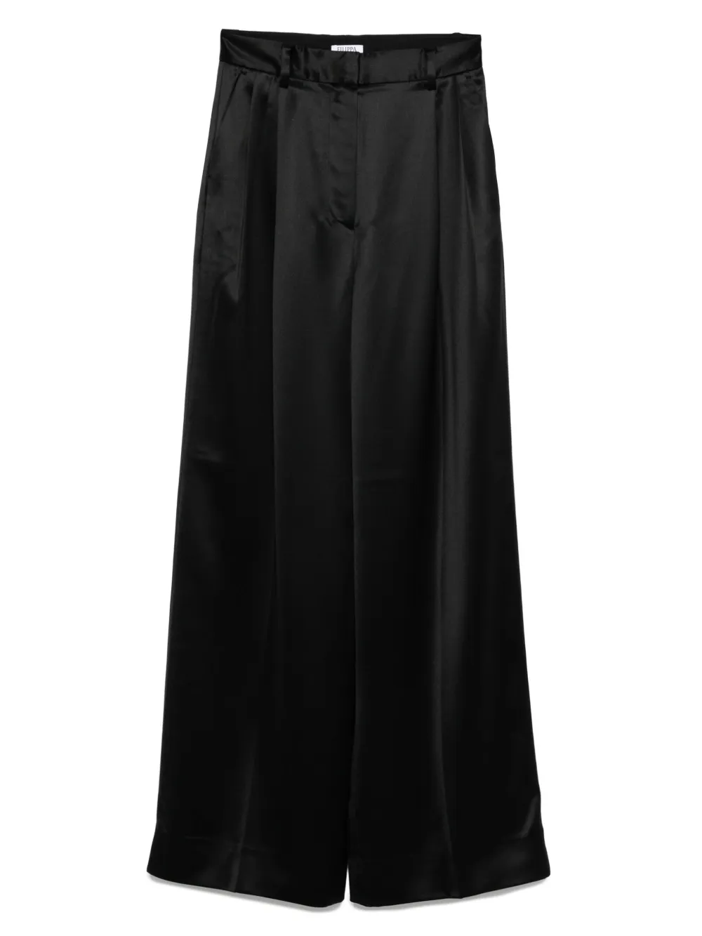 Filippa K pleated silk trousers - Nero