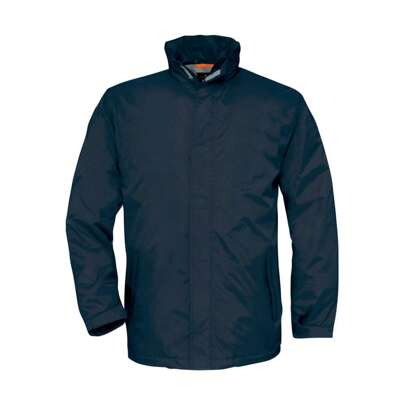 Parka di mezza stagione della riva dell'oceano per uomo (blu marino)