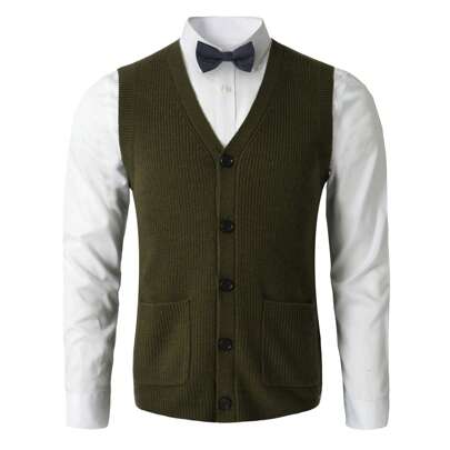 Maglioni smanicati oversize da uomo