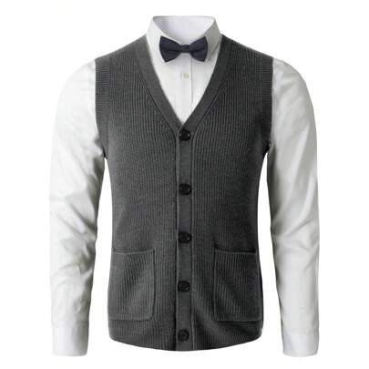 Maglioni smanicati oversize da uomo