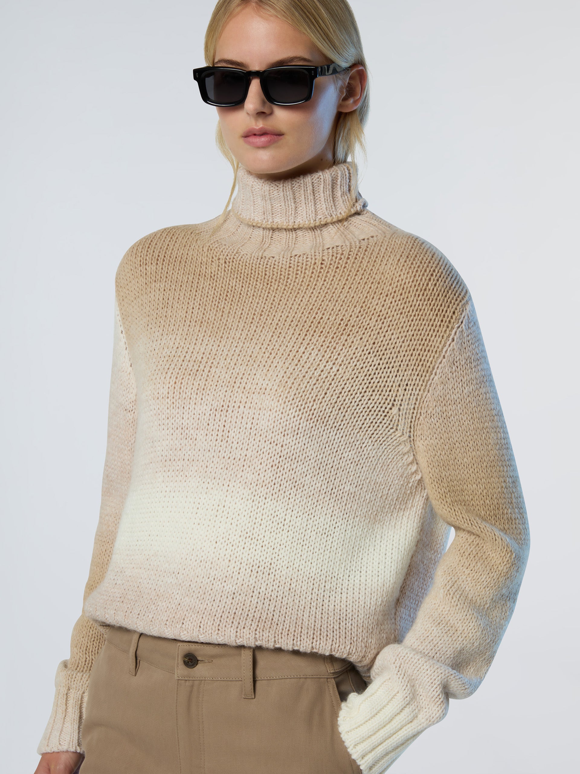 North Sails - Maglione in alpaca effetto sbiadito