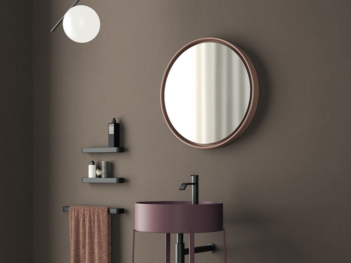 Parentesi - Mirror with LED Lighting _ Ø 60 cm