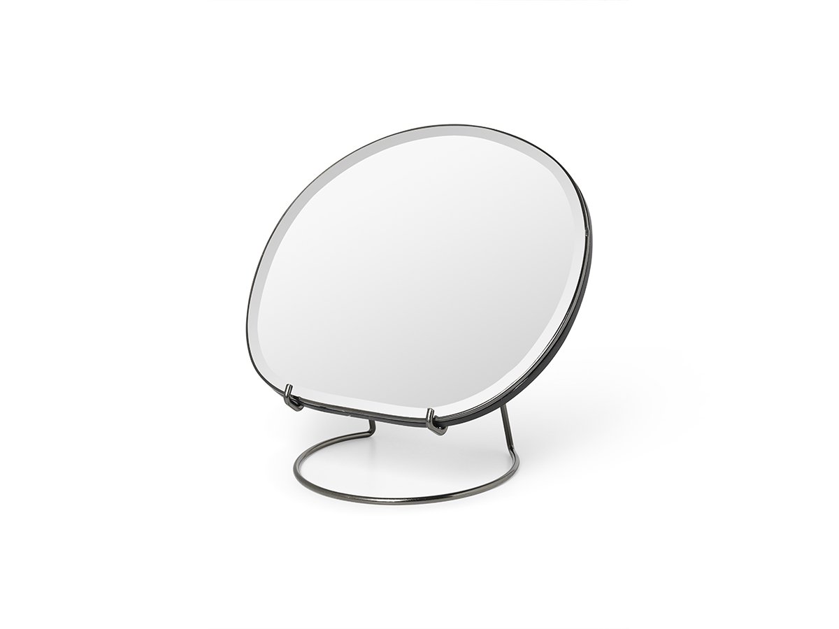 Pond Table Mirror - Dark Chrome