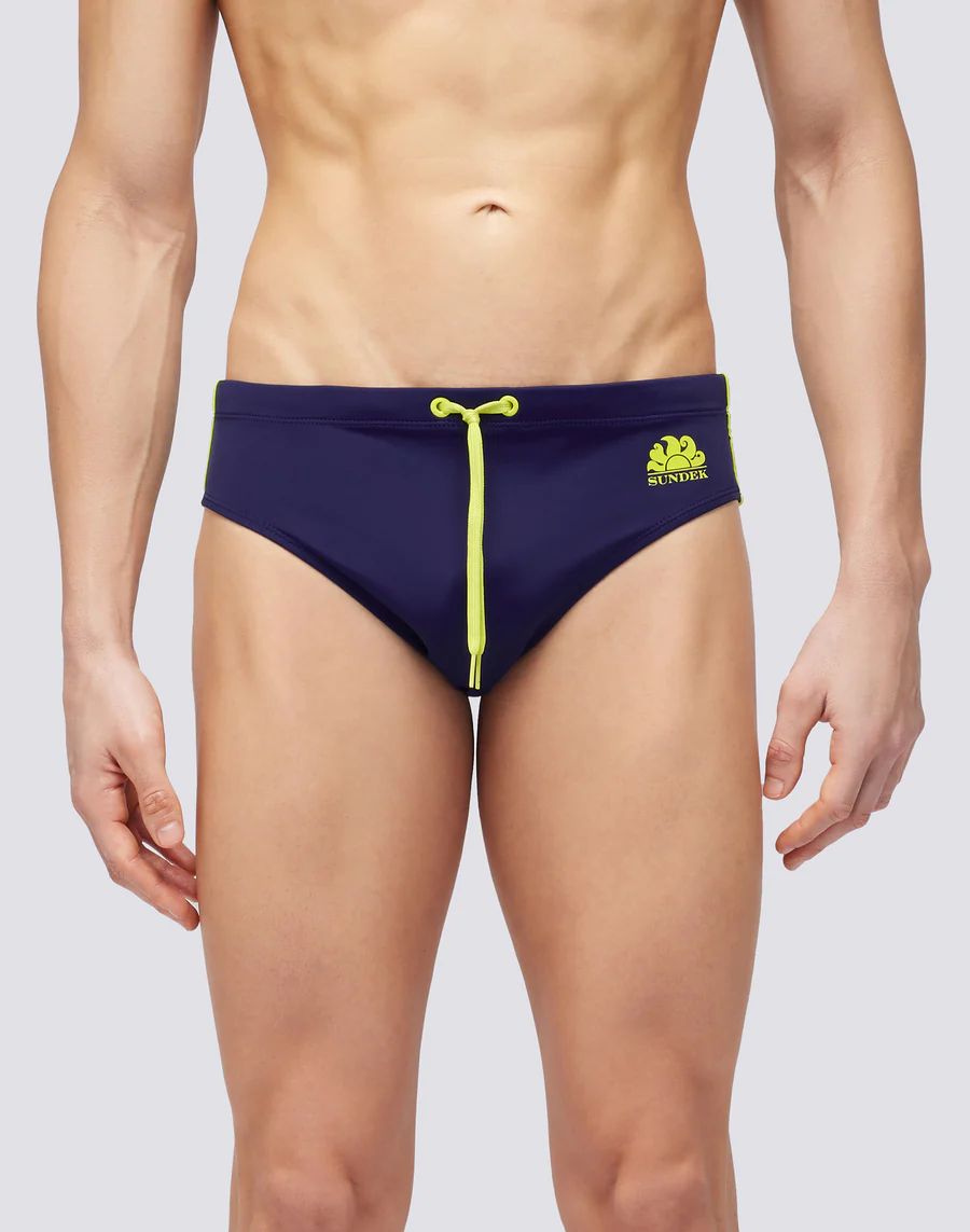 Sundek Slip Michelangelo Navy da Uomo