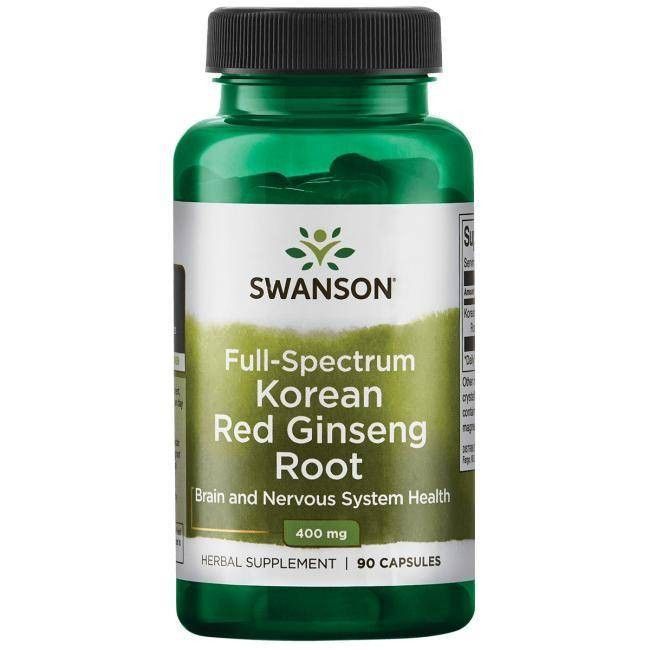 SWANSON Radice di Ginseng Rosso Coreano 400mg 90 St