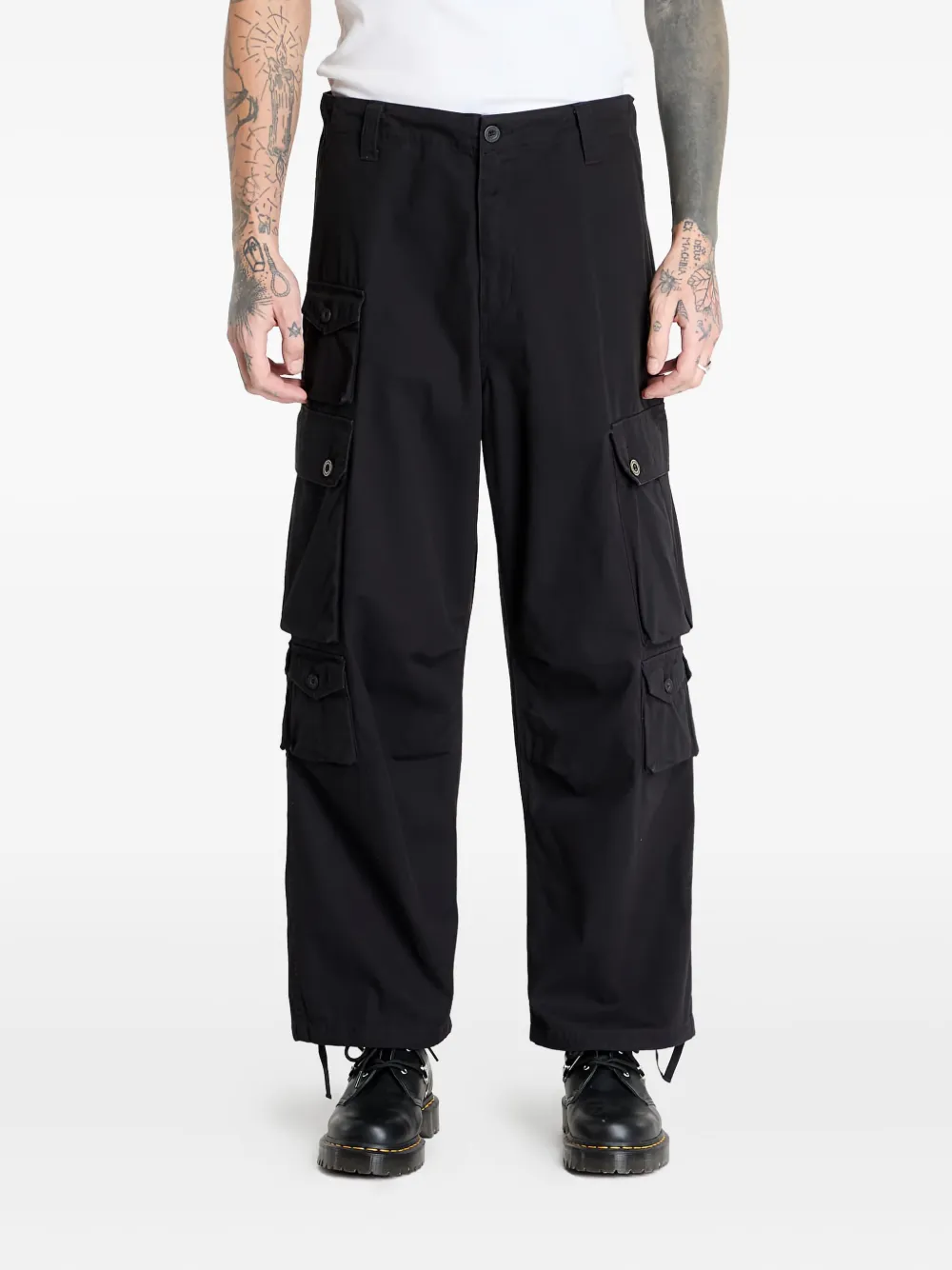 Carhartt WIP cargo-pockets trousers - Nero
