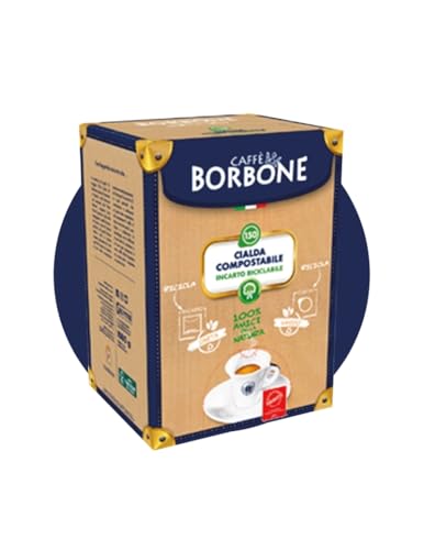 100 Cialde Caffè Borbone Miscela Blu Ese 44 Mm