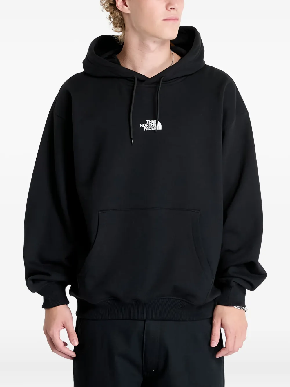 The North Face Felpa con cappuccio e logo - Nero