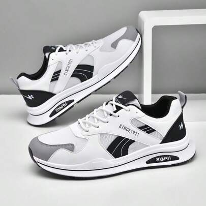 Scarpe sportive estive traspiranti e leggere antiscivolo per uomo, scarpe da corsa comode per uomo, scarpe sportive da uomo per uso casual all'aperto,
