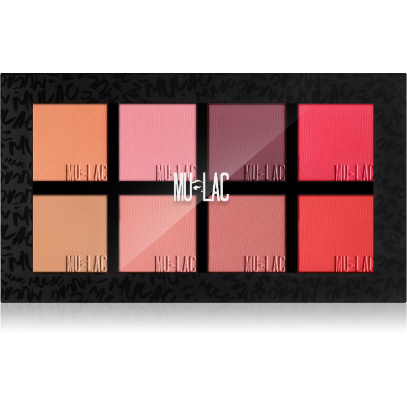 Mulac Cosmetics Moody Blushes Palette Di Blush 8X6 G