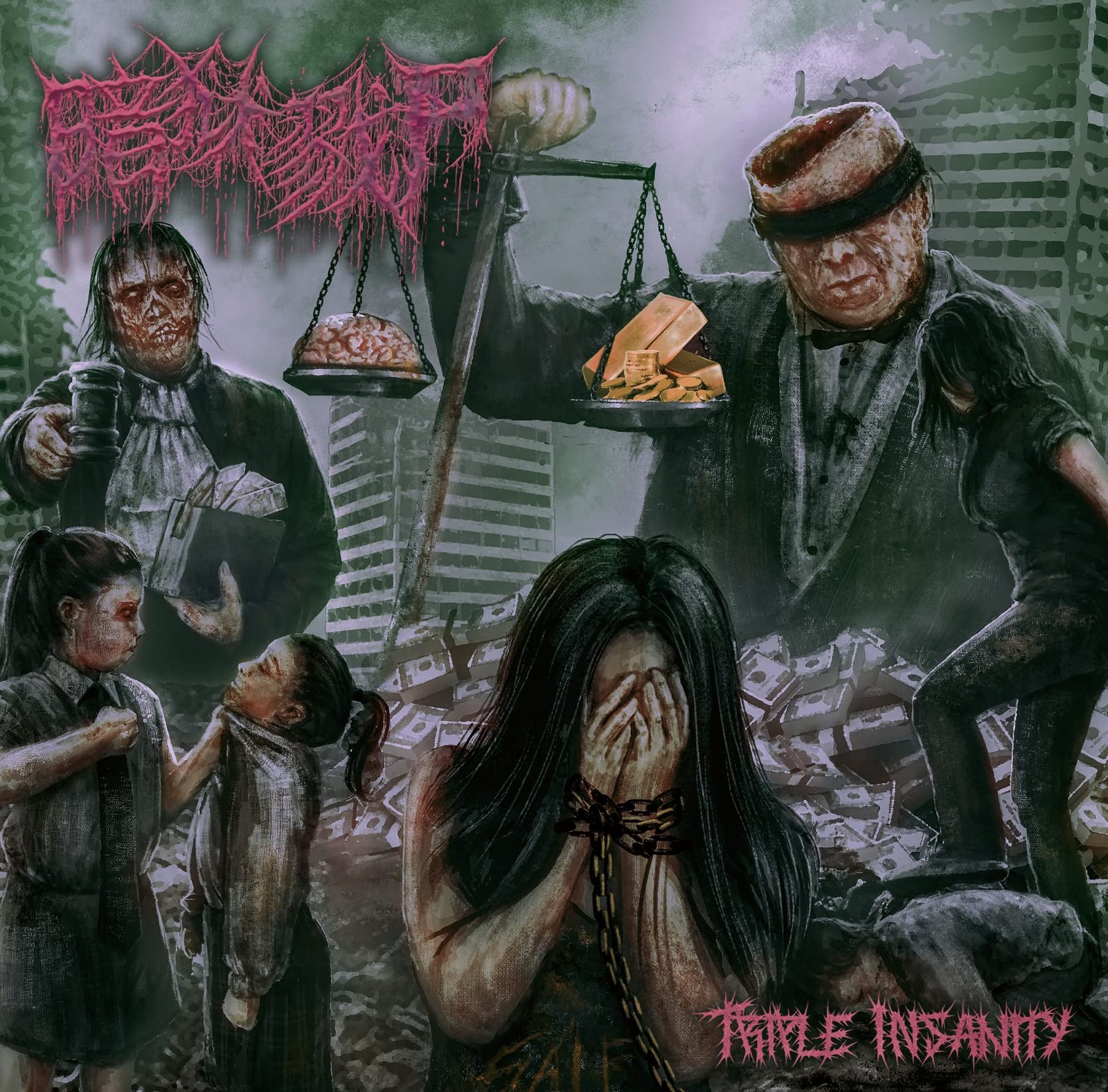 The Dark Prison Masscre Triple Insanity (CD)