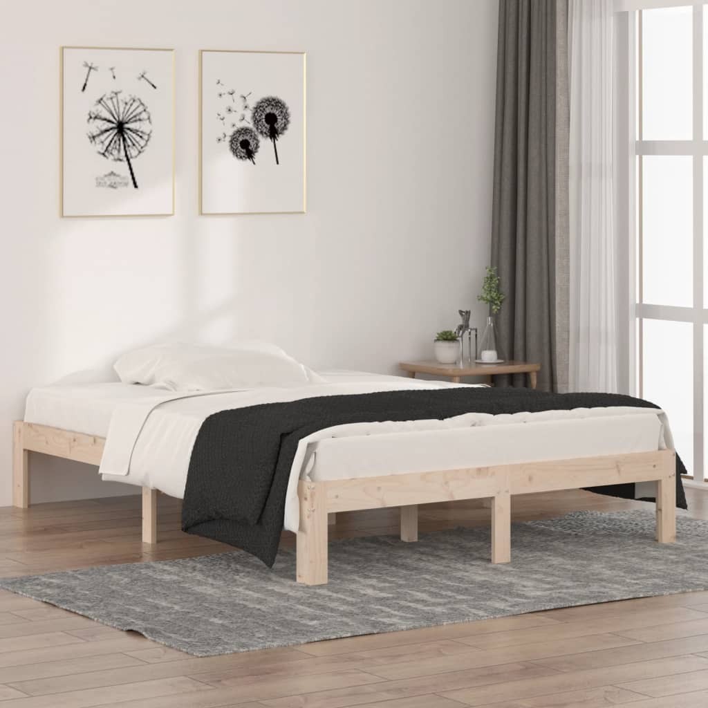 Giroletto in Legno Massello 135x190 cm Double 2404723