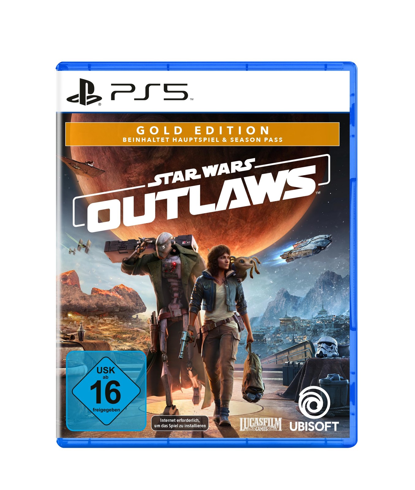 Star Wars Outlaws - Gold Edition (inkl. Season Pass und frü (Sony Playstation 5)