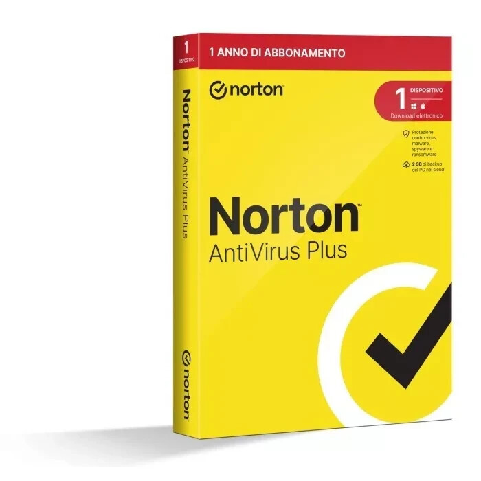 Symantec Norton Antivirus Plus 1 Dispositivo Solo Codice Licenza 1 Anno