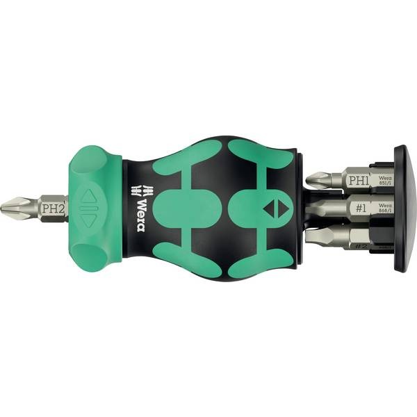 Wera 5008893001  Kompakt Stubby Magazin RA 4 2025 Universale Kit inserti