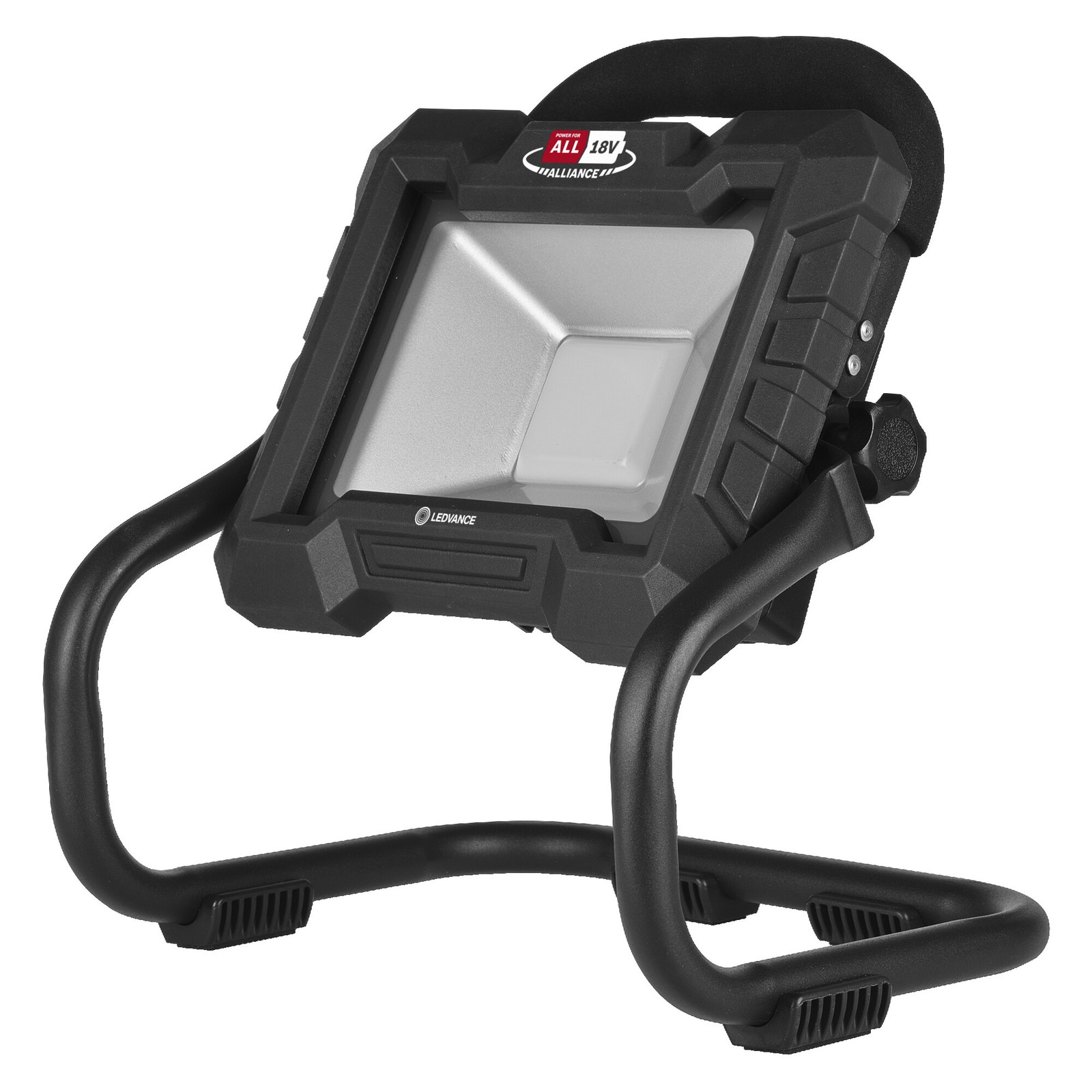 LEDVANCE work light with swivelling head, battery-operated, compatible with Powe