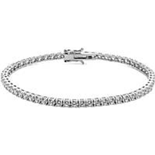 Bracciale Tennis Uomo Argento 925 Gioiello Comete Tennis UBR 987 M18