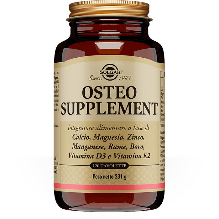 Solgar Osteo Supplement 120 Tavolette