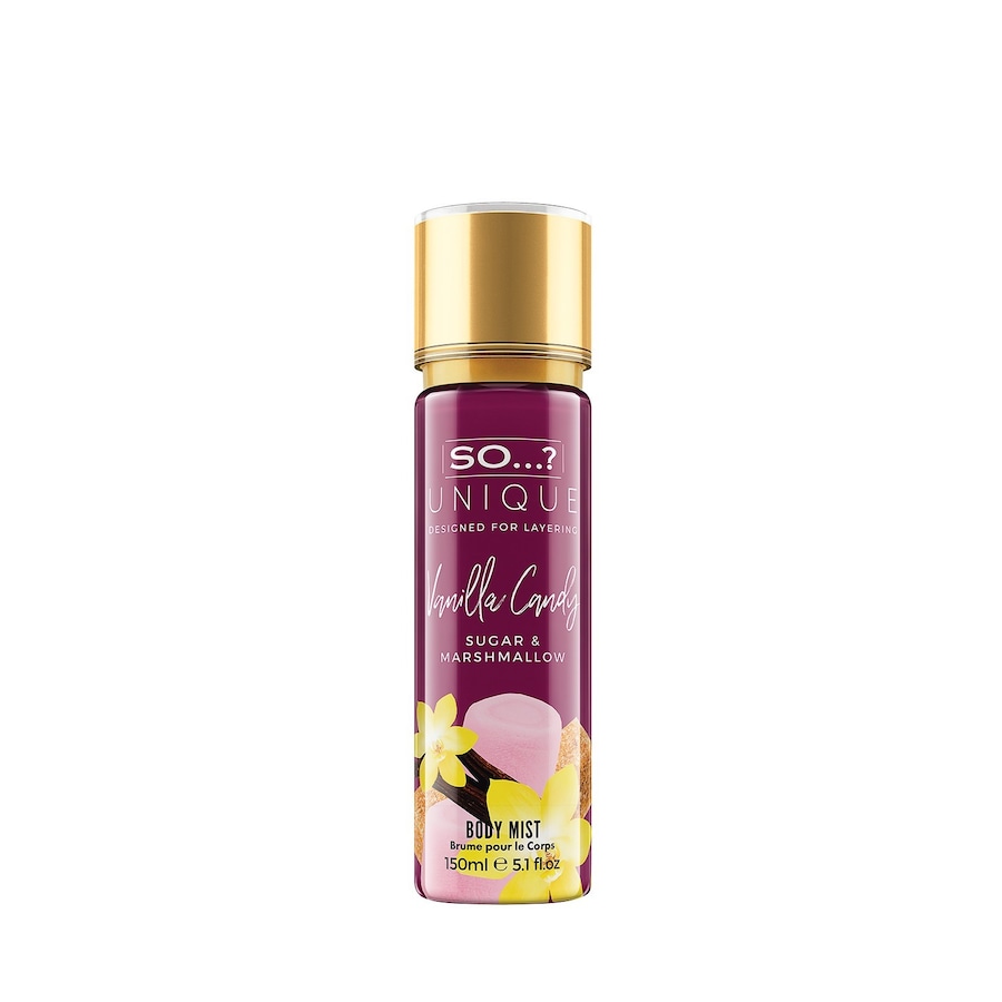 So… ? So...? Unique So…? Unique Vanilla Candy body mist