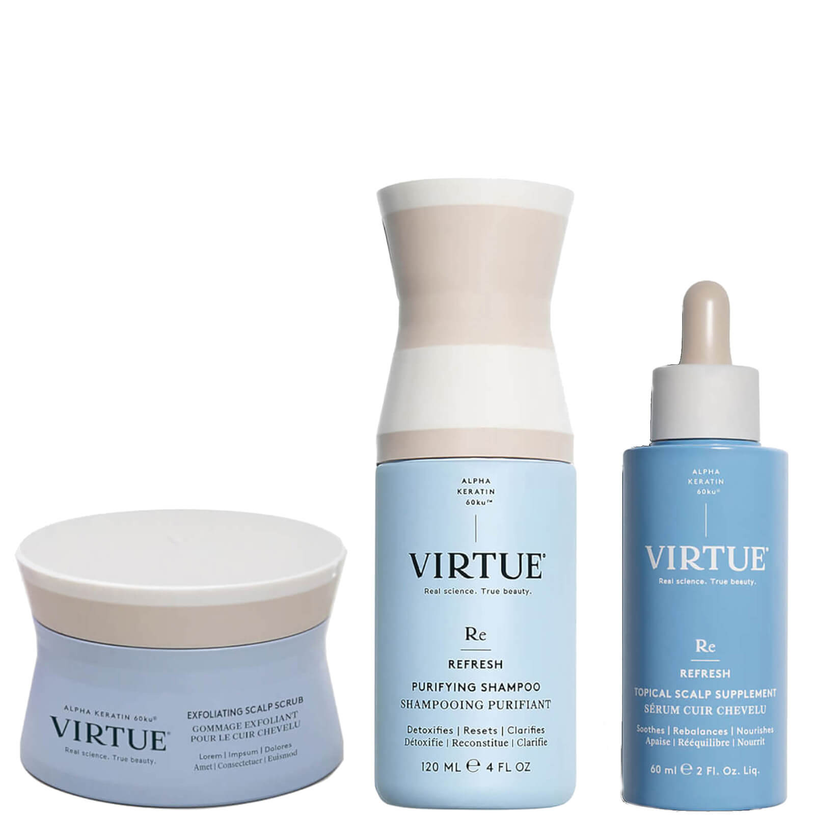 VIRTUE Healthy Scalp Trio